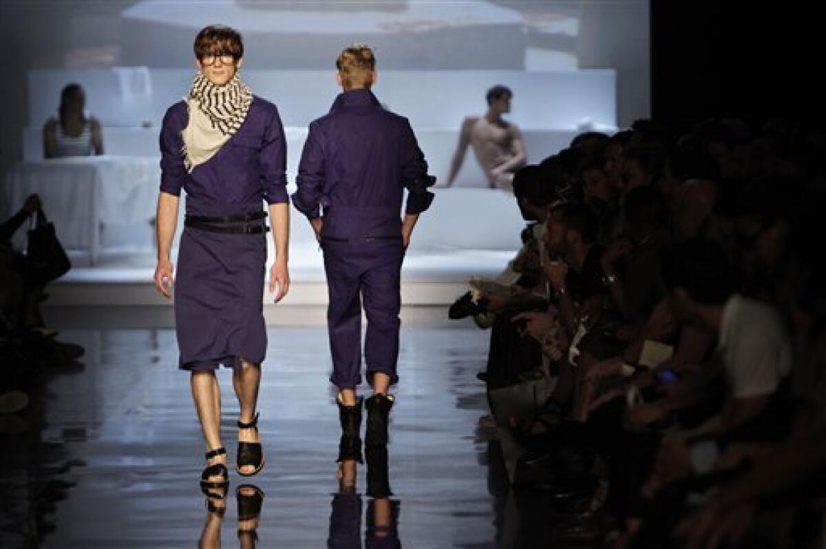 Paris menswear designers break out Jesus sandals - The San Diego